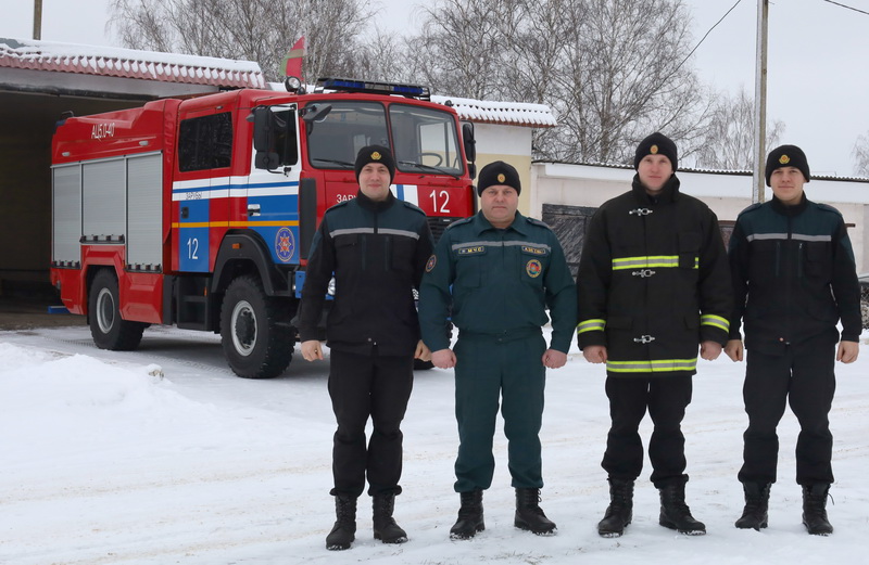 Дубровенские спасатели отпраздновали профессиональный праздник