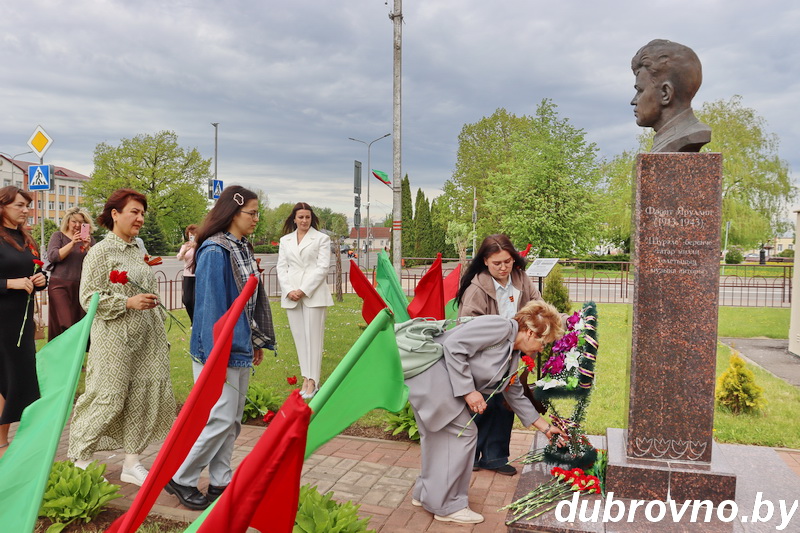 13 мая в Дубровно встретили делегацию из Альметьевска (Республика Татарстан)