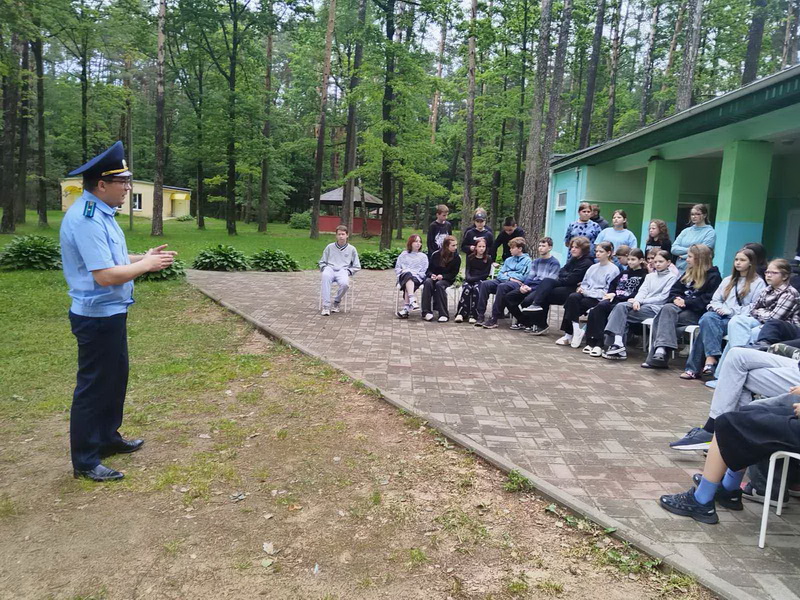 Дубровенским школьникам напомнили о безопасности