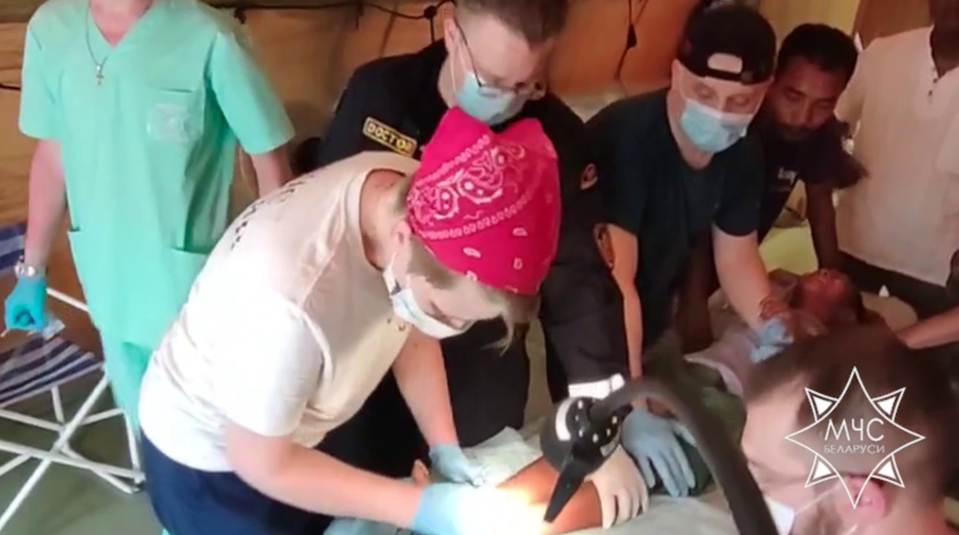 Belarusian rescuers, medics helping Myanmar with aftermath of deadly earthquake