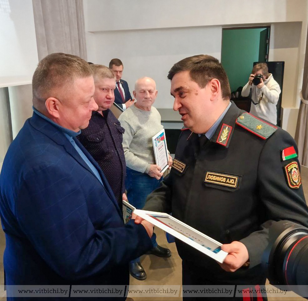 Лауреатов акции «Гражданское мужество» чествовали в Витебске
