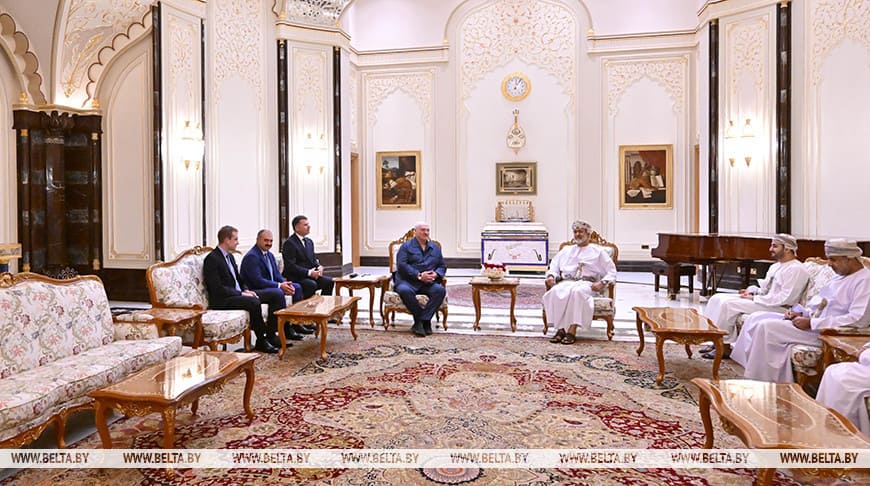 Lukashenko meets with Sultan of Oman Haitham bin Tariq Al Said on 1 December