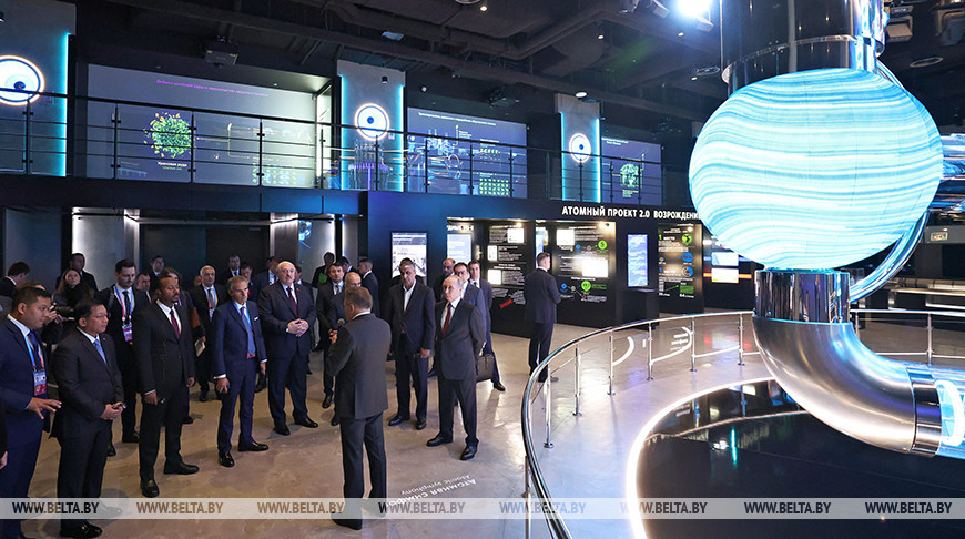 Lukashenko taking part in World Atomic Week